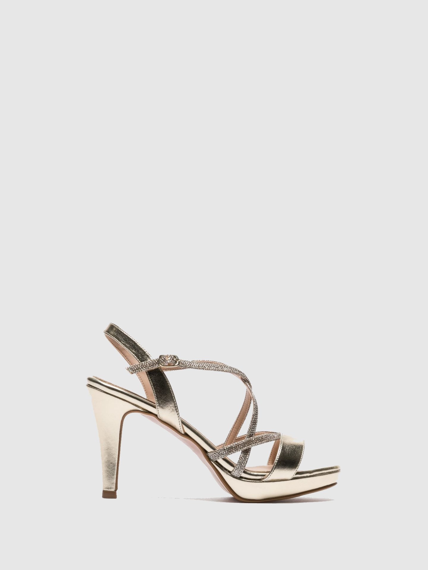Foreva Gold Strappy Sandals